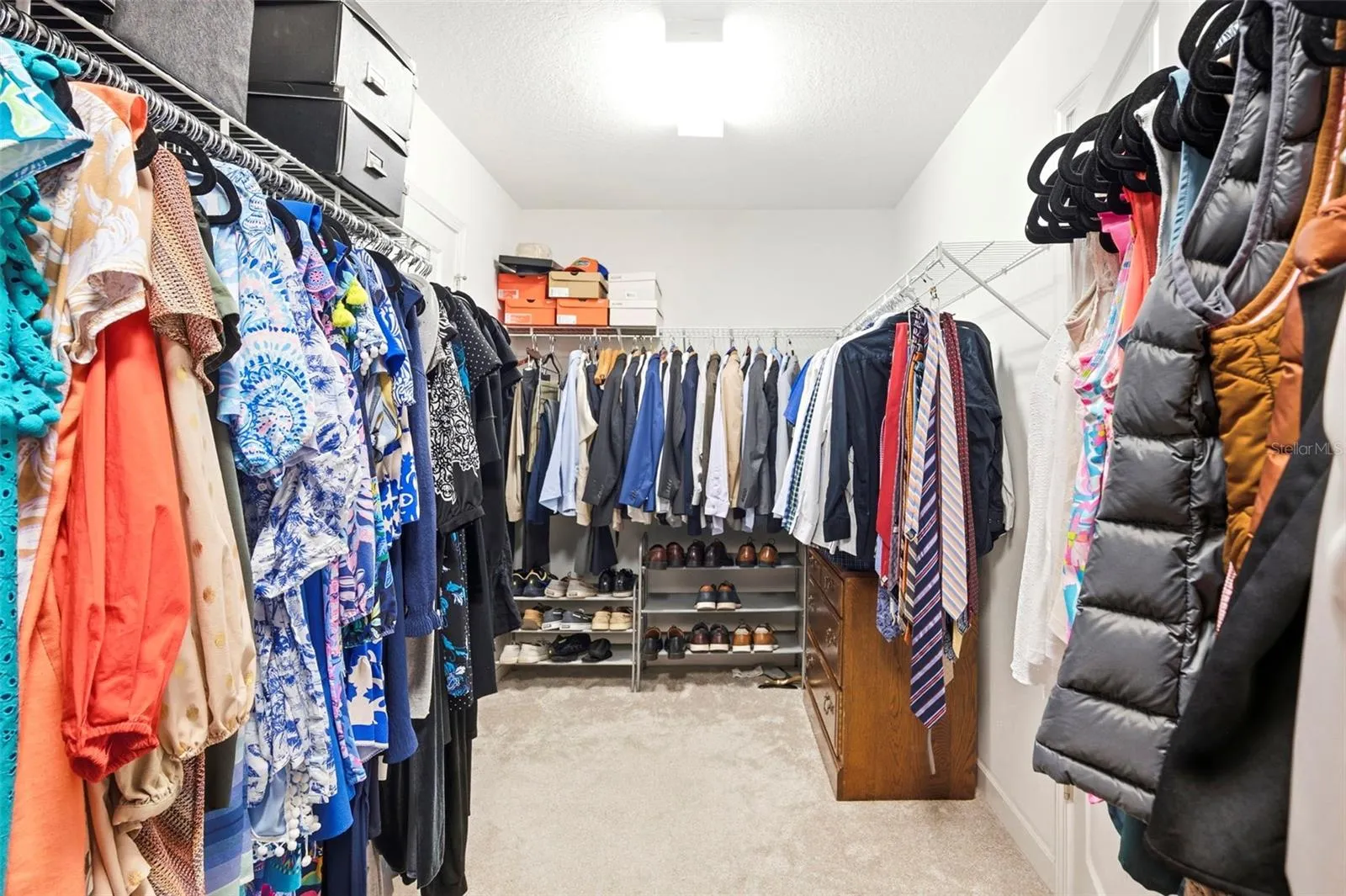 Primary Walk In Closet
