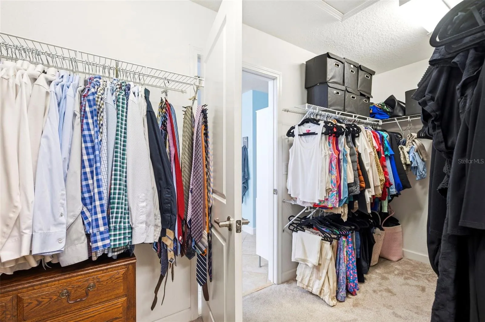 Primary Walk In Closet