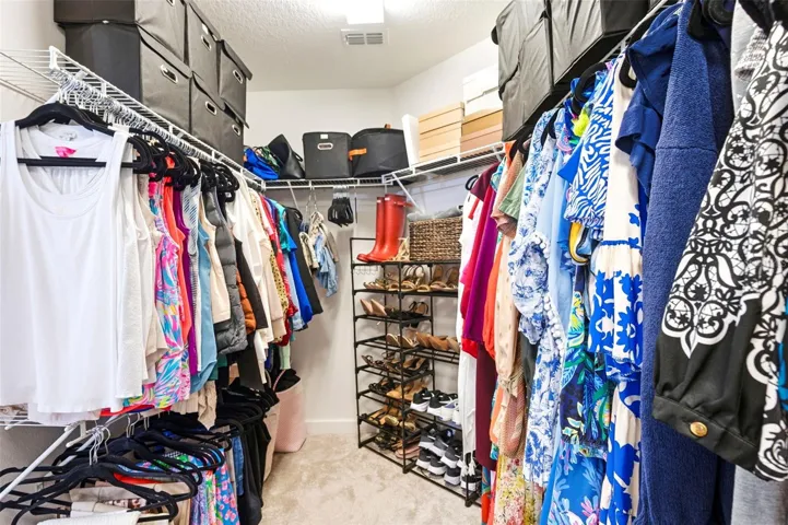 Primary Walk In Closet