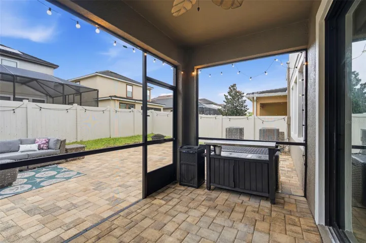 Enclosed Back Patio