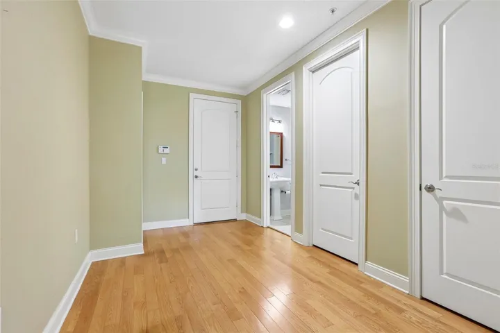 1st floor hallway (potential elevator would go here)