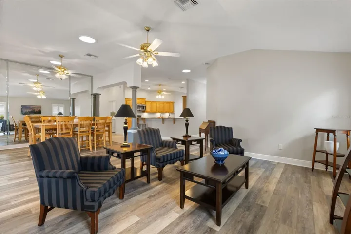 Living Room and Dining Room