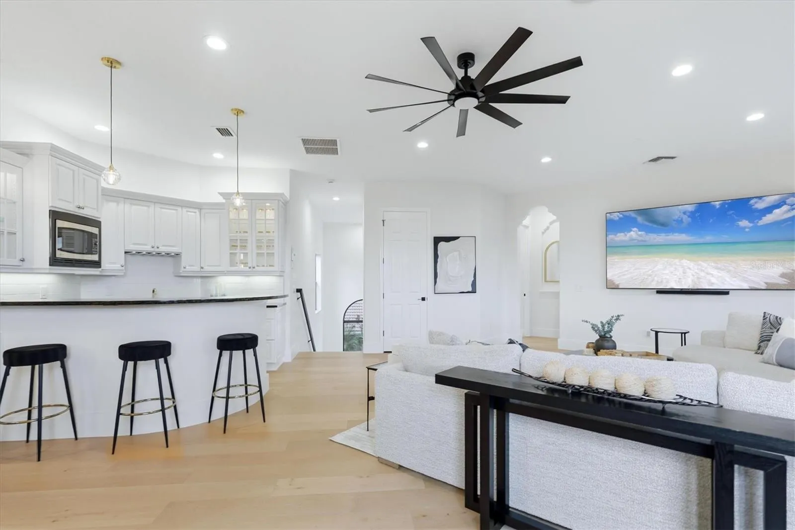 Second Floor Bonus Room with mini-kitchen