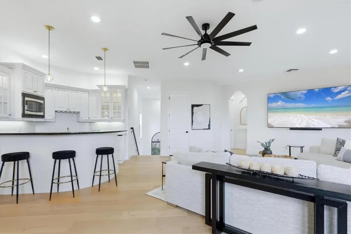 Second Floor Bonus Room with mini-kitchen