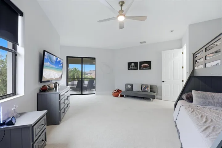 Second Floor Massive Bedroom with entrance to Terrace