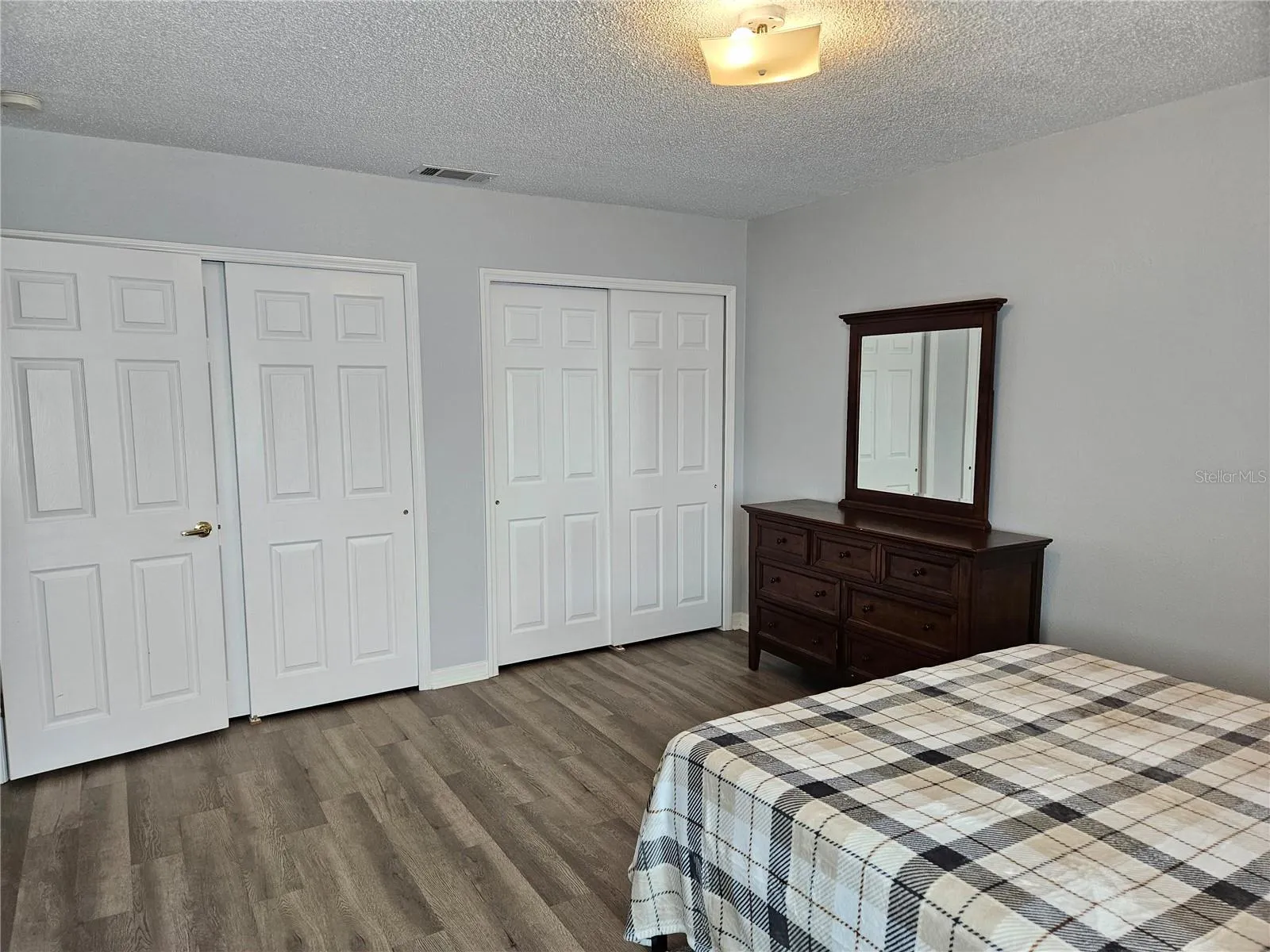 Primary Bedroom Double Closets