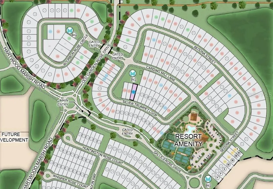11234 Silver Trumpet Loop Site Map