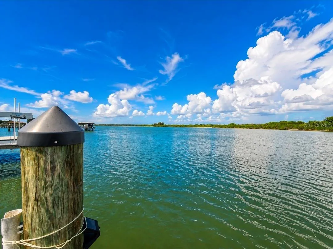 The south bridge in New Smyrna Beach can be seen from here.