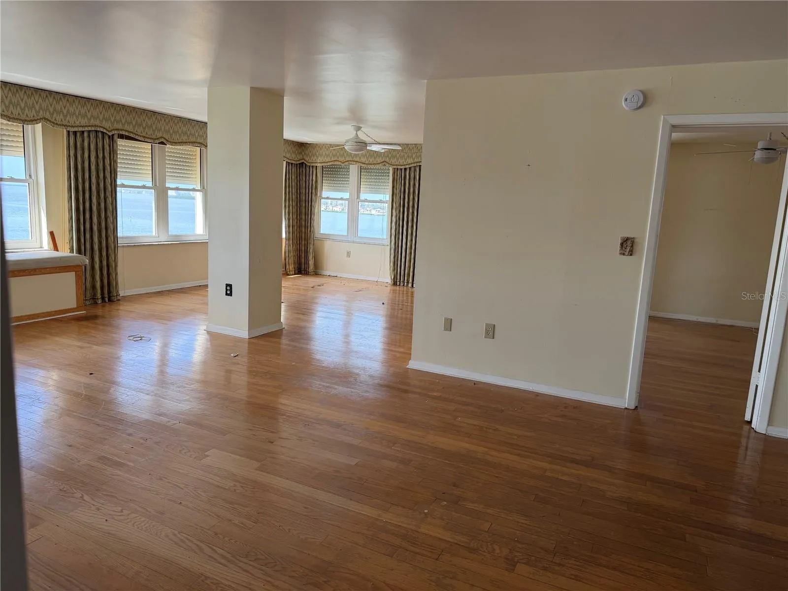 Living room and bonus room