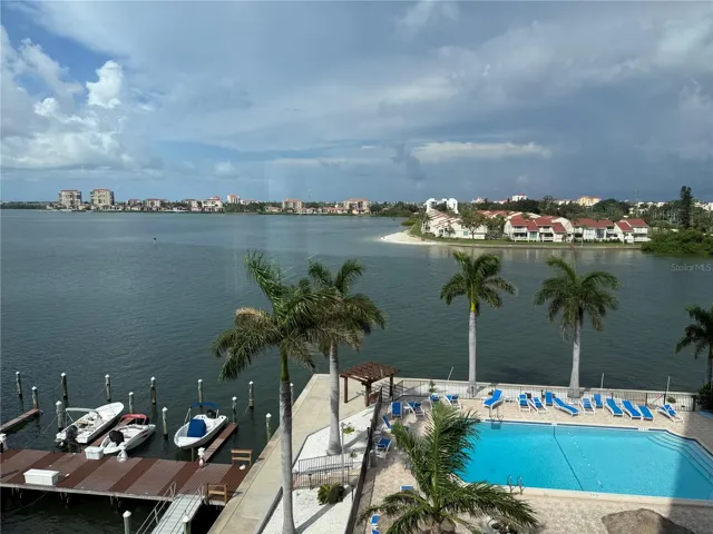 Water view from unit