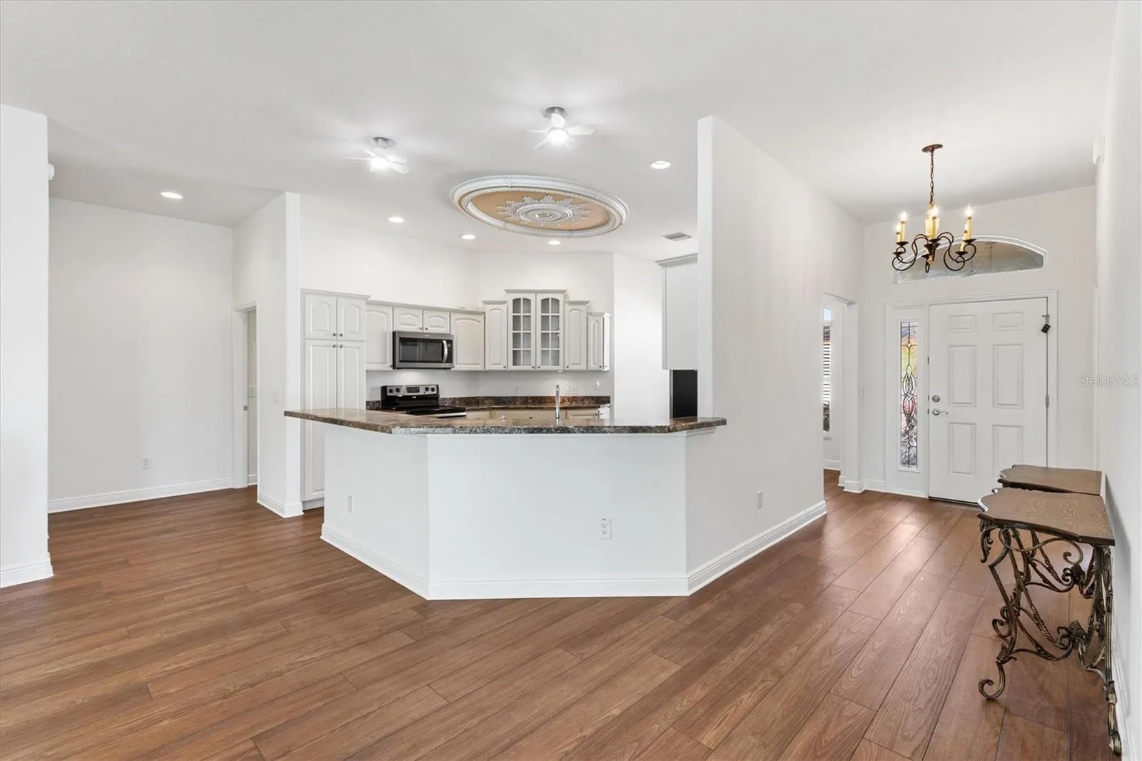 Entry Hall and Kitchen