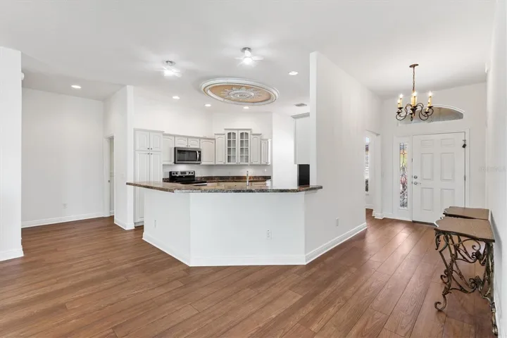 Entry Hall and Kitchen