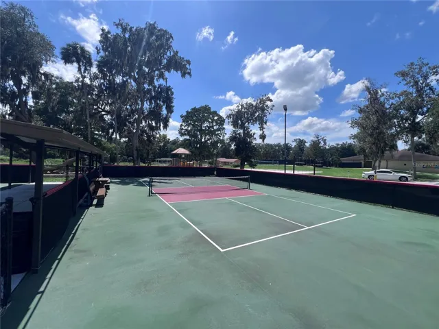 Tennis and pickleball courts