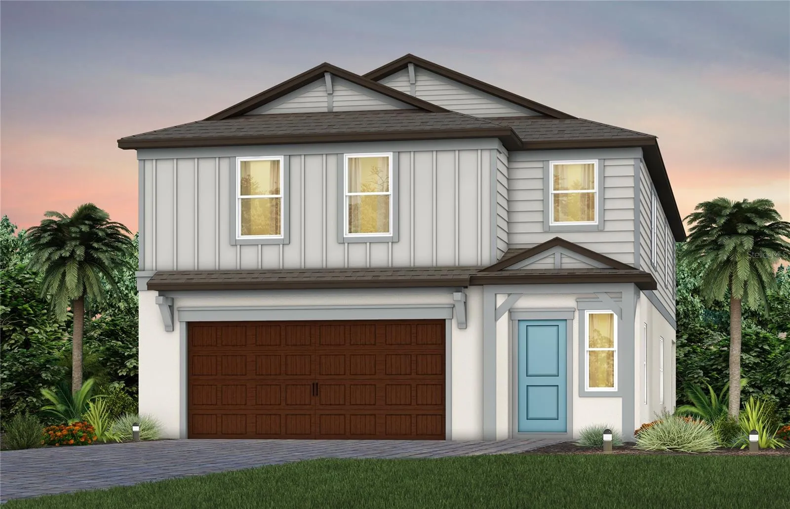 Exterior Rendering, Elevation CO1