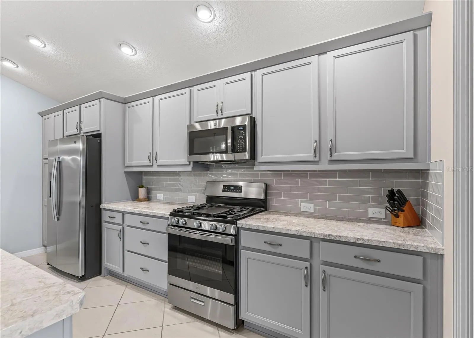 Kitchen with Gas Stove