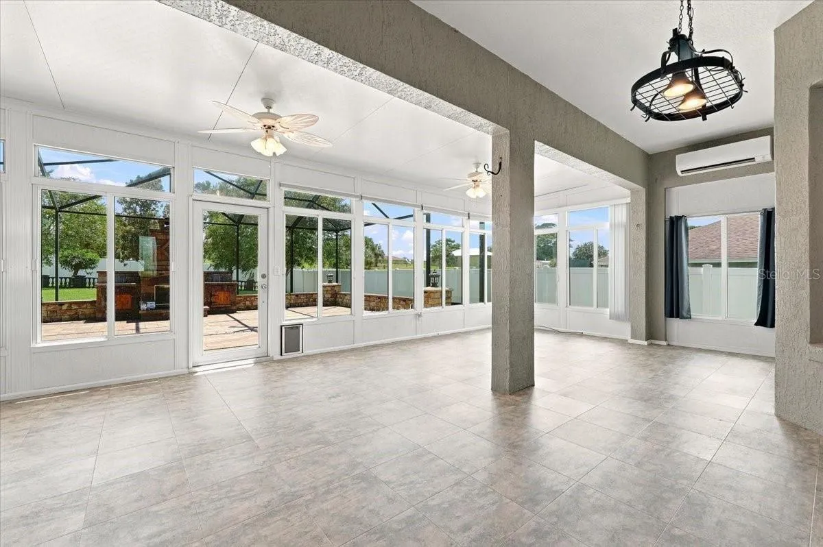 enclosed porch