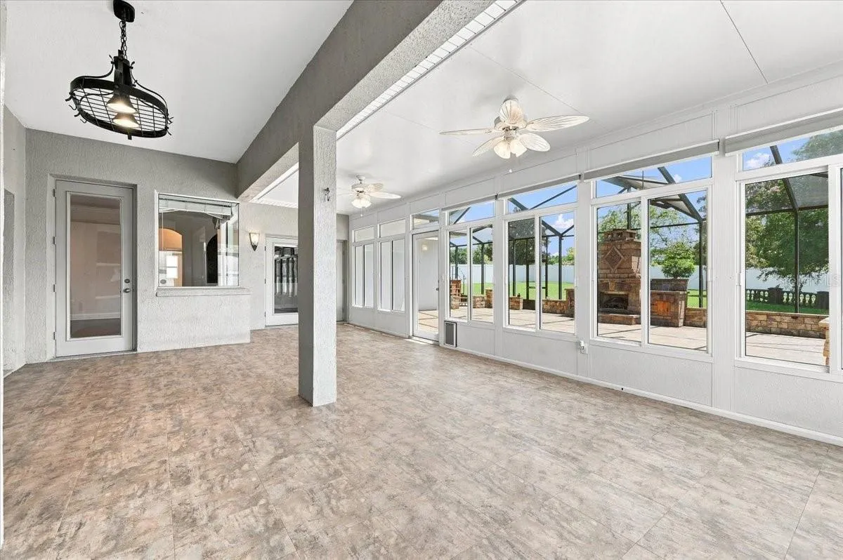 enclosed porch