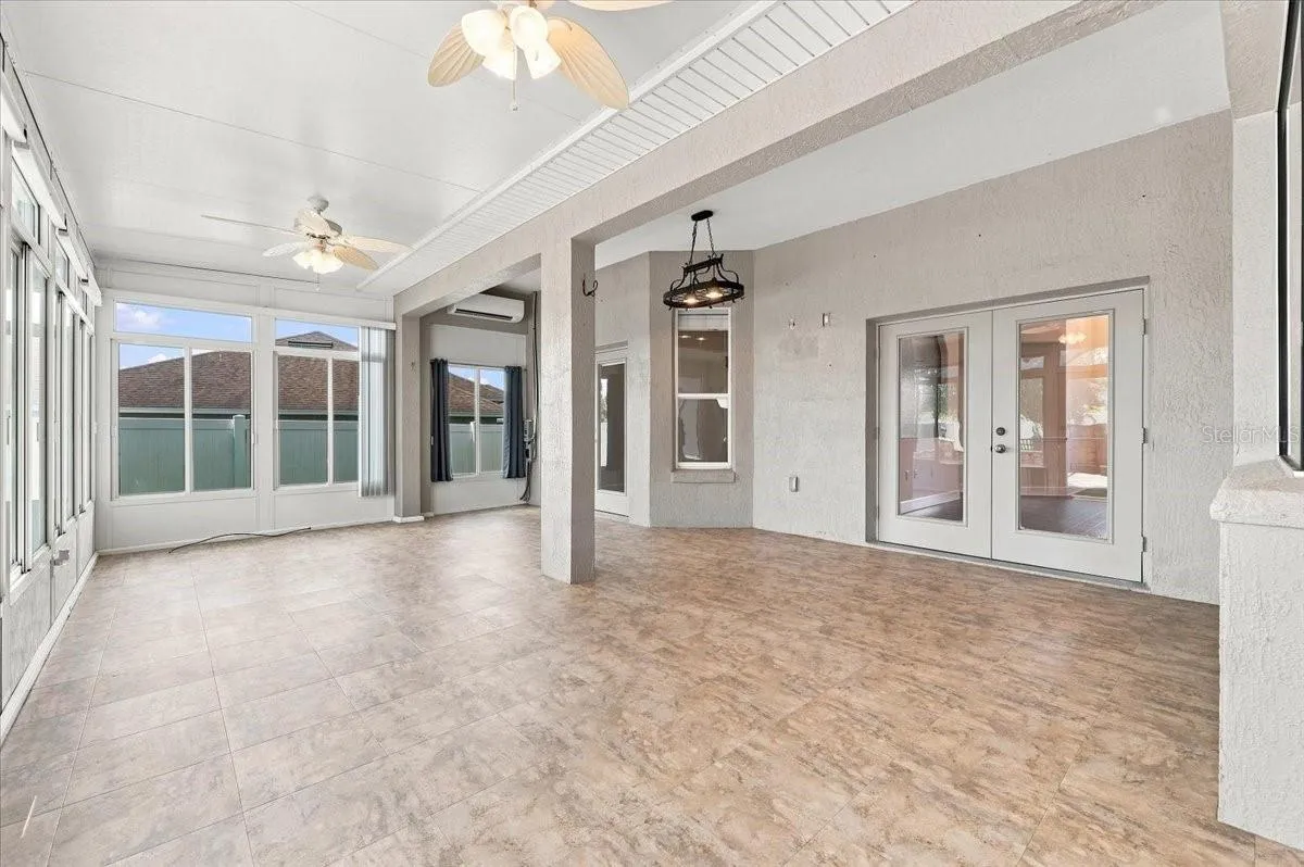 enclosed porch