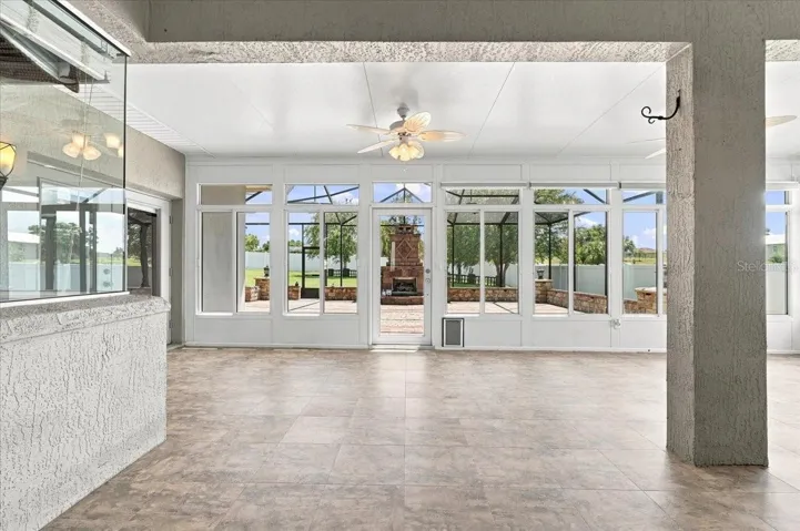 enclosed porch