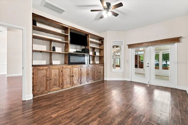 primary bedroom with fireplace