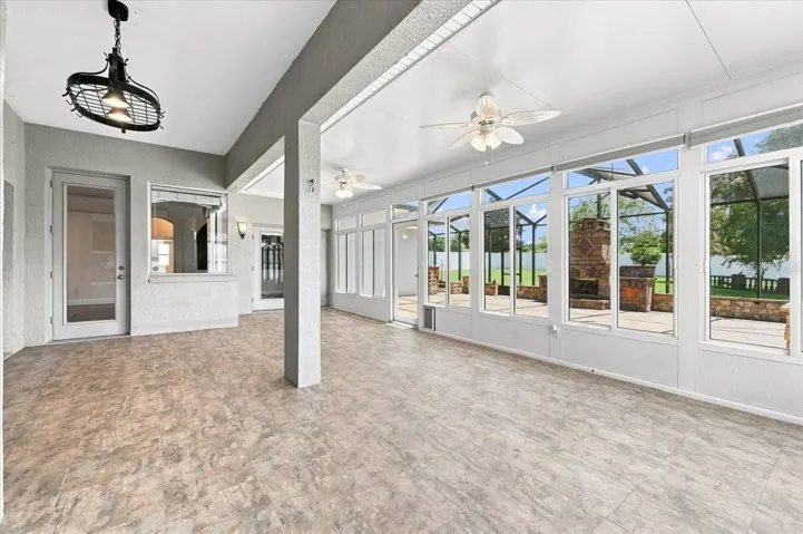 enclosed porch