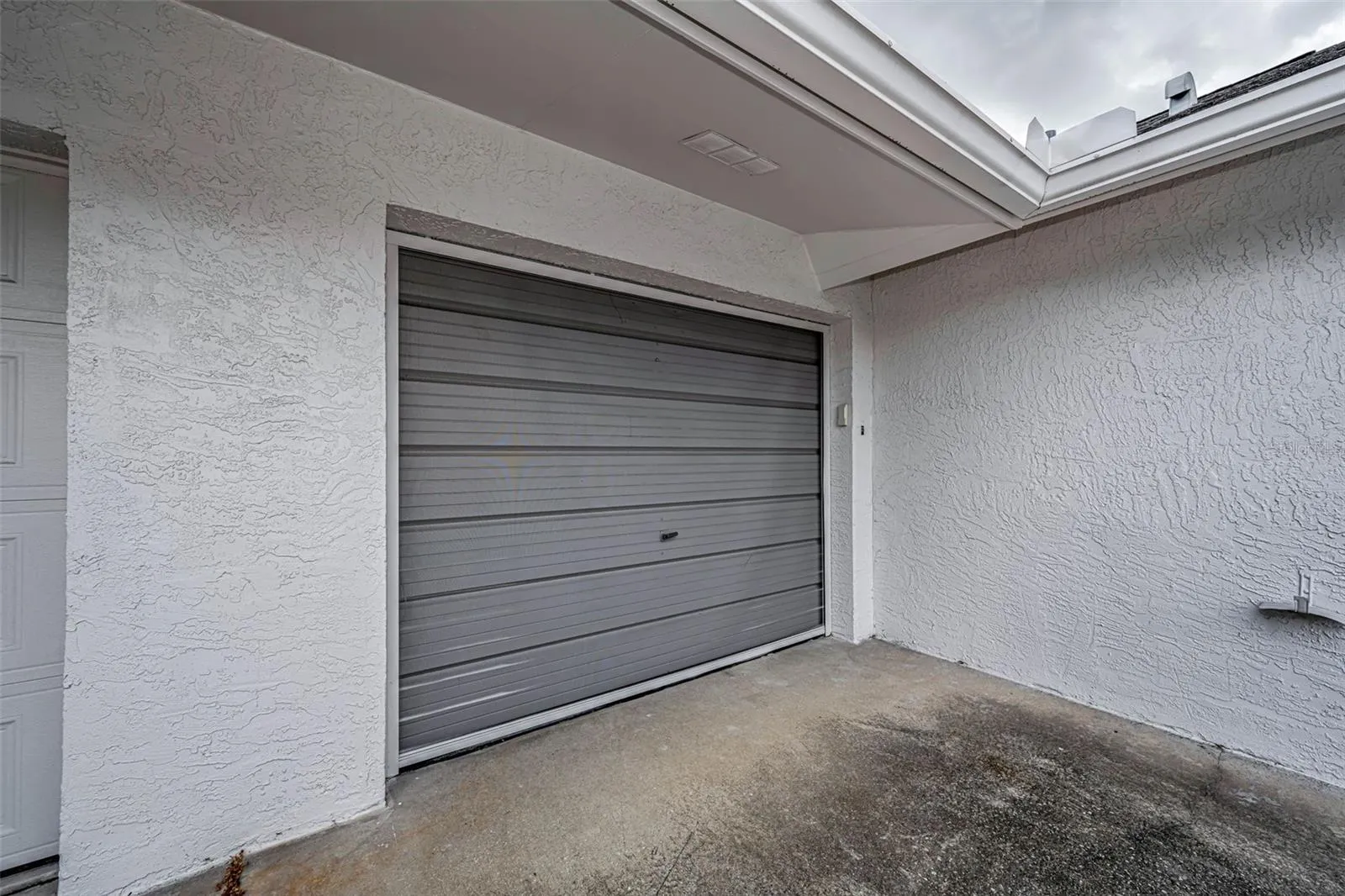 Screen on garage door