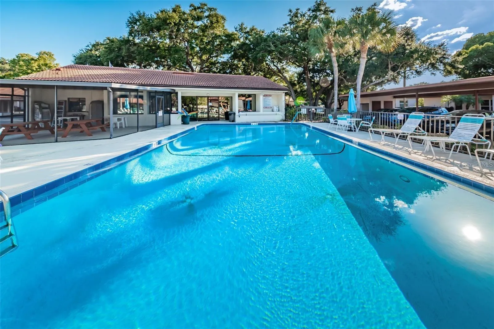 Heated pool