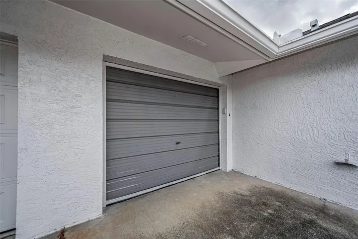 Screen on garage door