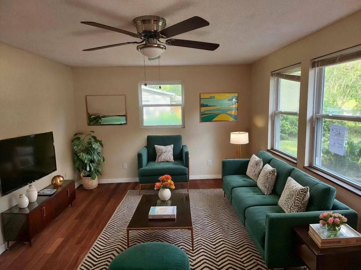 Living Room - Virtually Staged