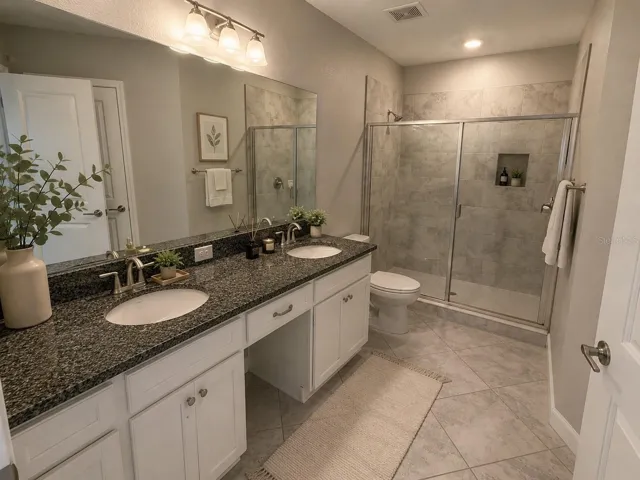 Master bathroom