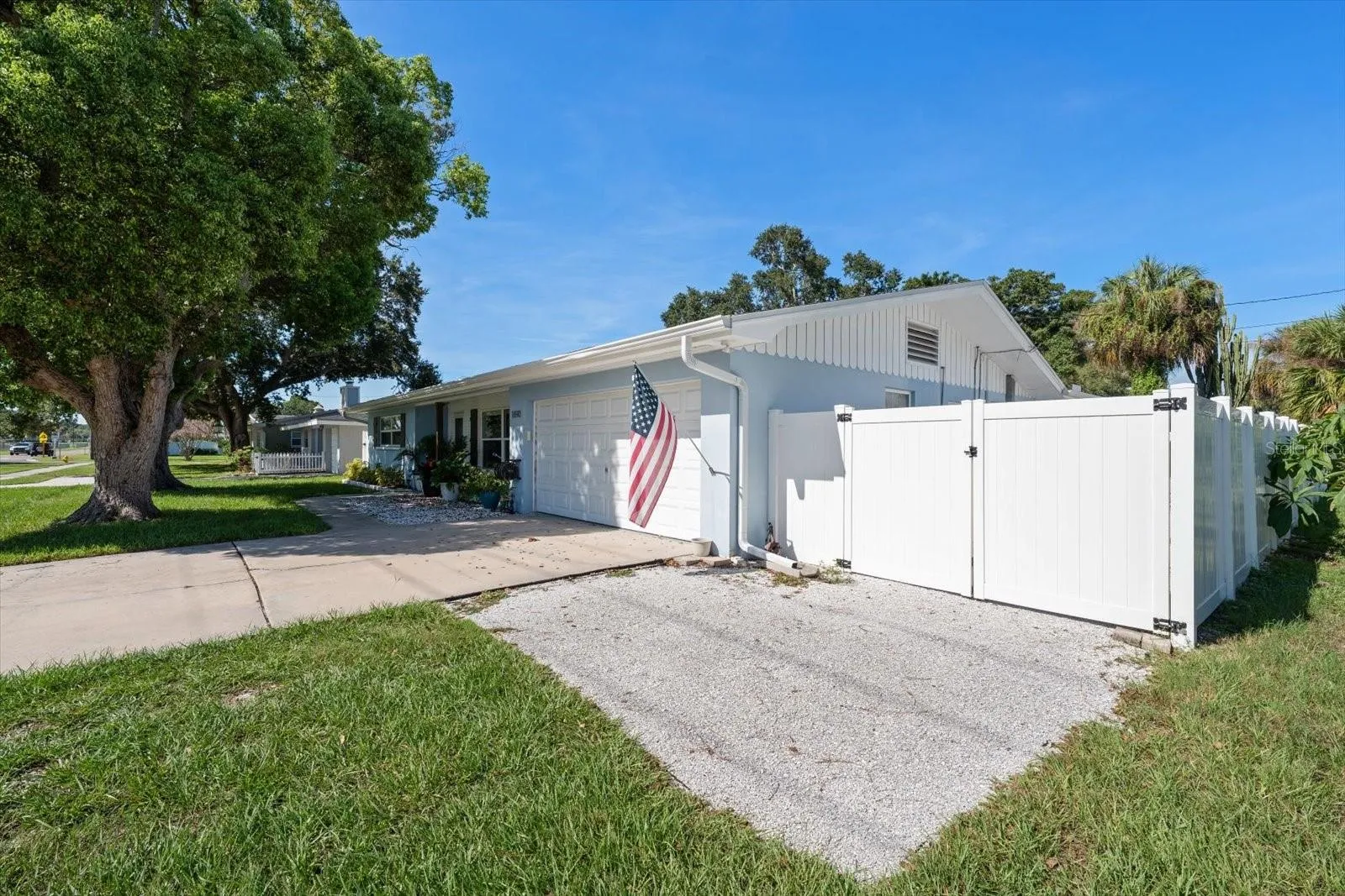 Double Gate to Park Boat or Trailer