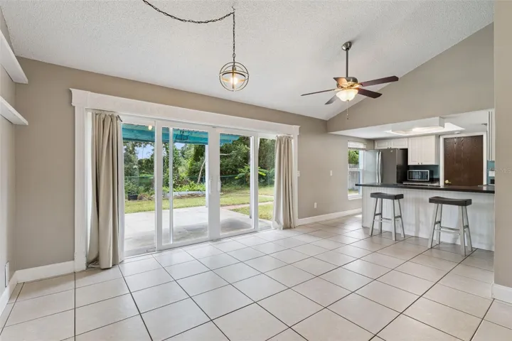 DINING ROOM THROUGH TO KITCHEN