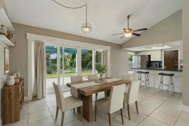 Virtually Staged Dining Room
