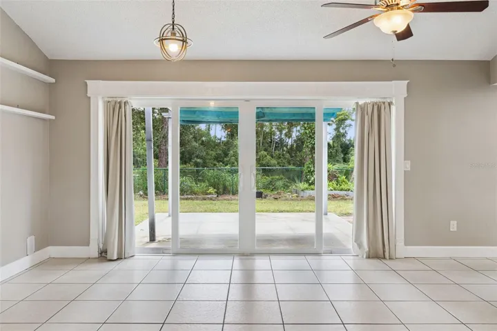 DINING ROOM W/ WATER VIEW