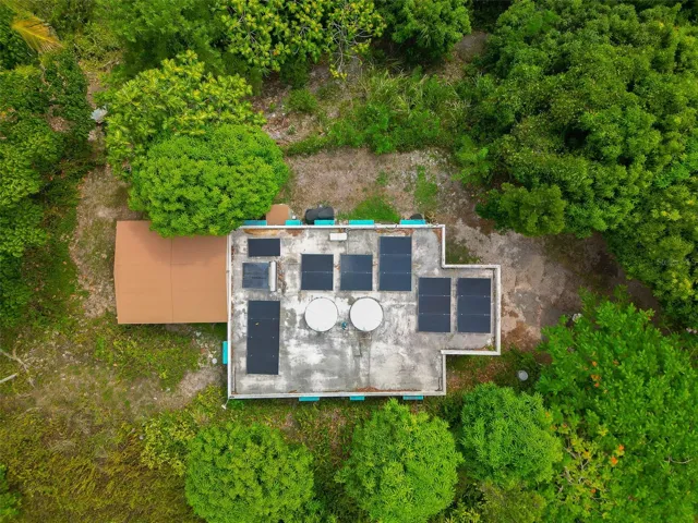 aerial view primary home