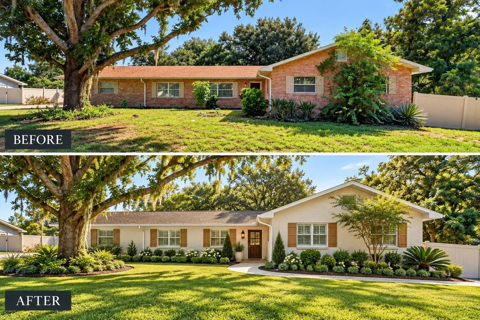 Virtually staged/renovated