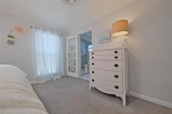 Primary Bedroom view to Primary Bathroom