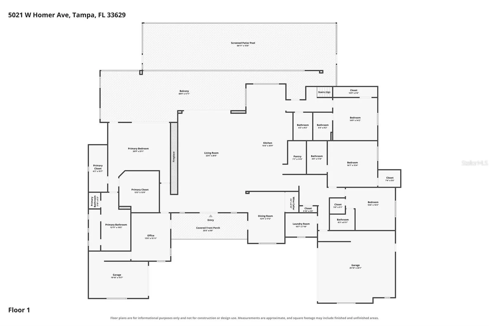 Floorplan, 1st floor