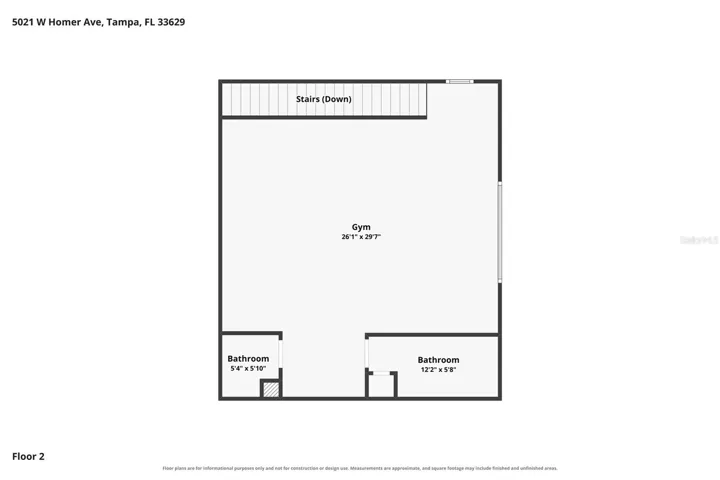 Floorplan, 2nd floor