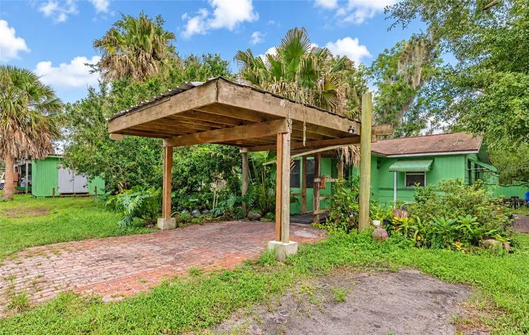 Front of home- tear down and build your own or save for a ranch hand home or in law suite