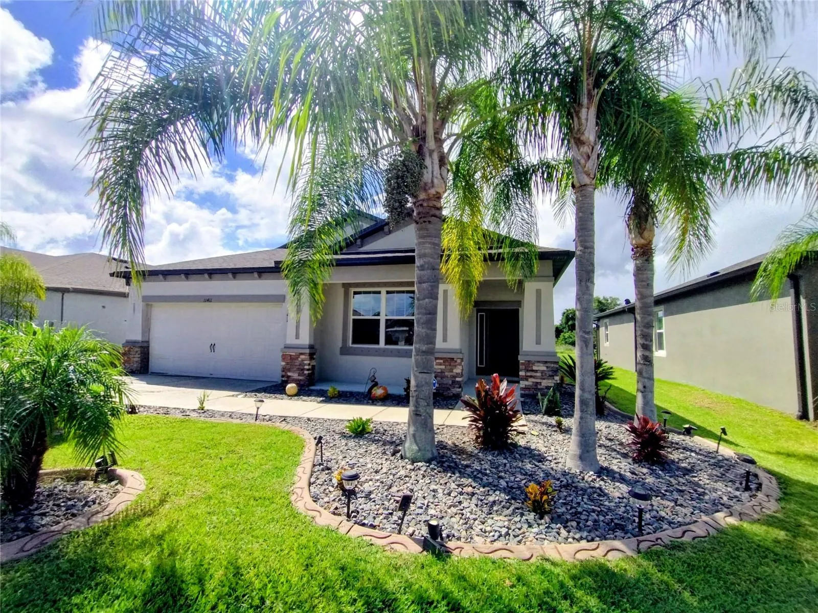 FRONT WITH BEAUTIFUL NEW LANDSCAPING