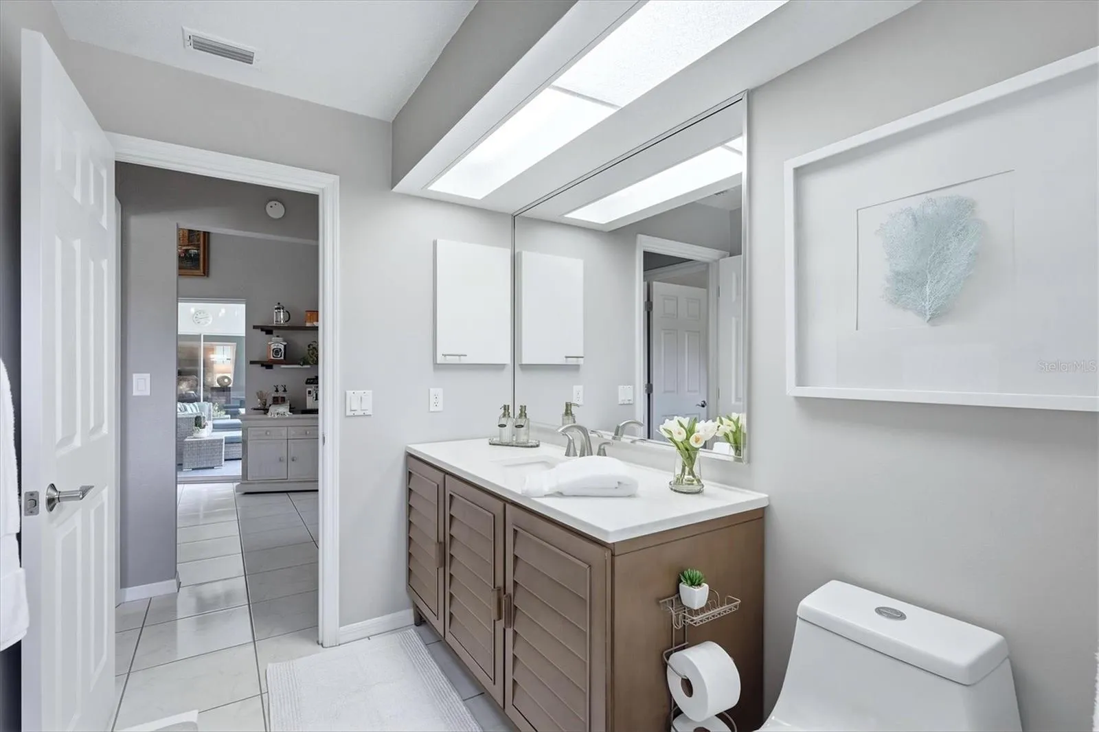 Guest bath recently remodeled
