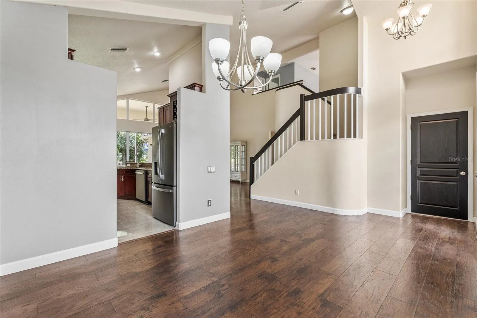 Dining Room, Stairs, Garage