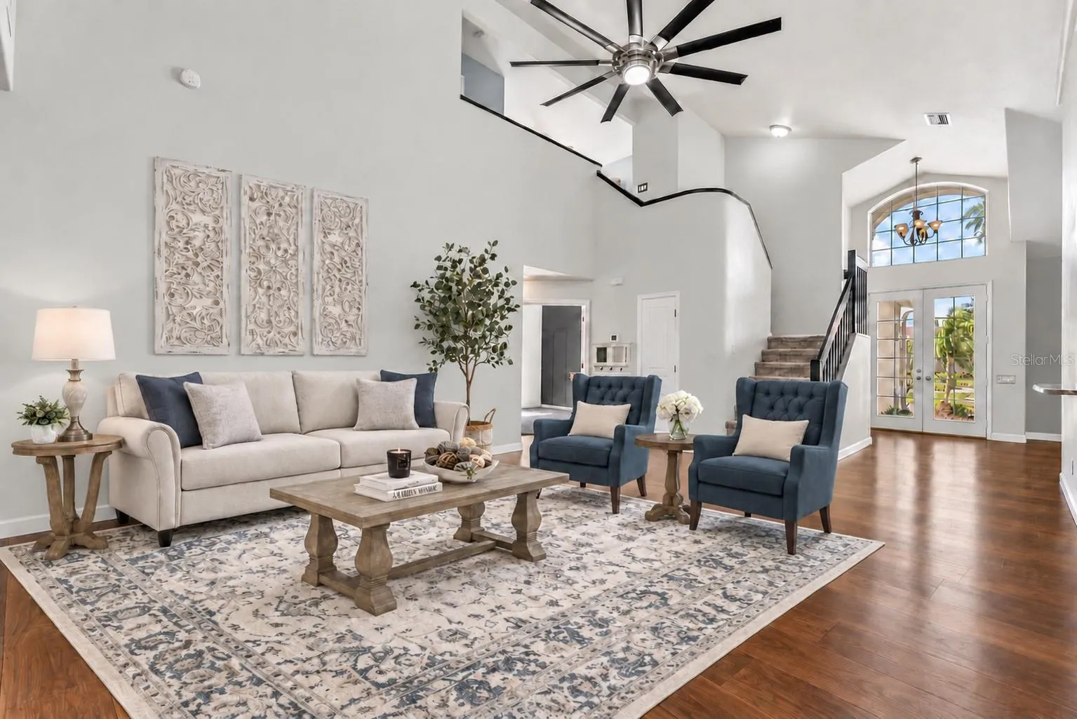 Reality staged Living Room