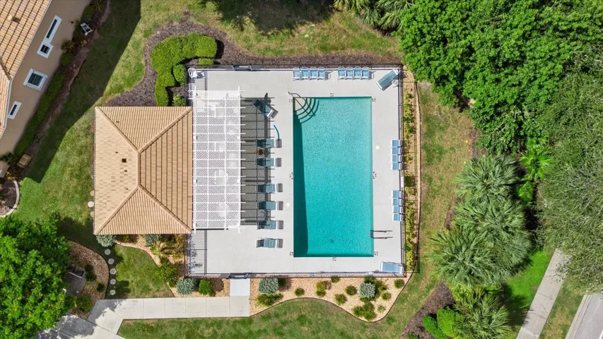 Aerial of Community Pool