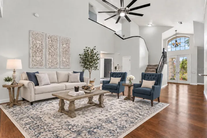 Reality staged Living Room