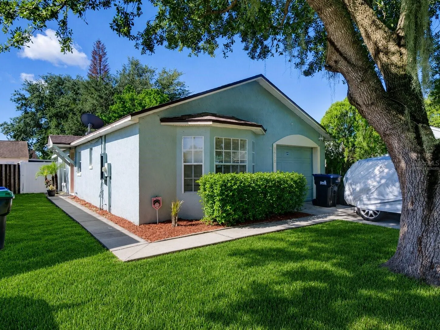 Virtually Staged Front Exterior