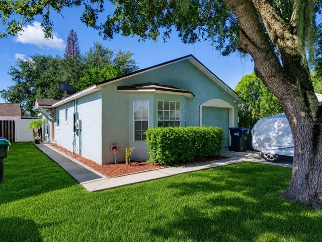 Virtually Staged Front Exterior