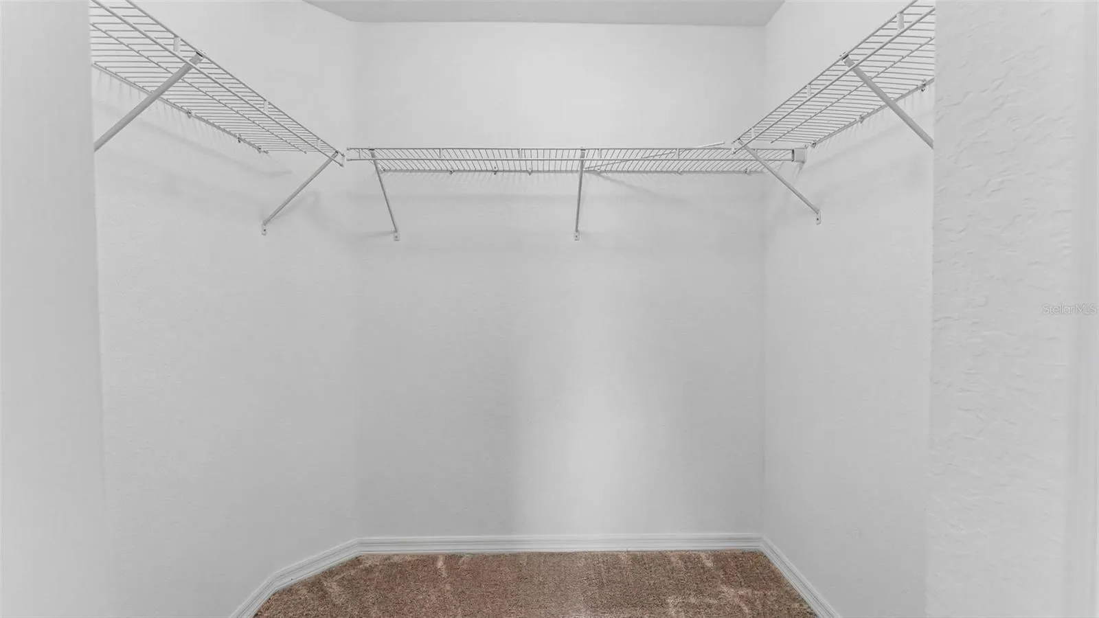 Primary walk in closet