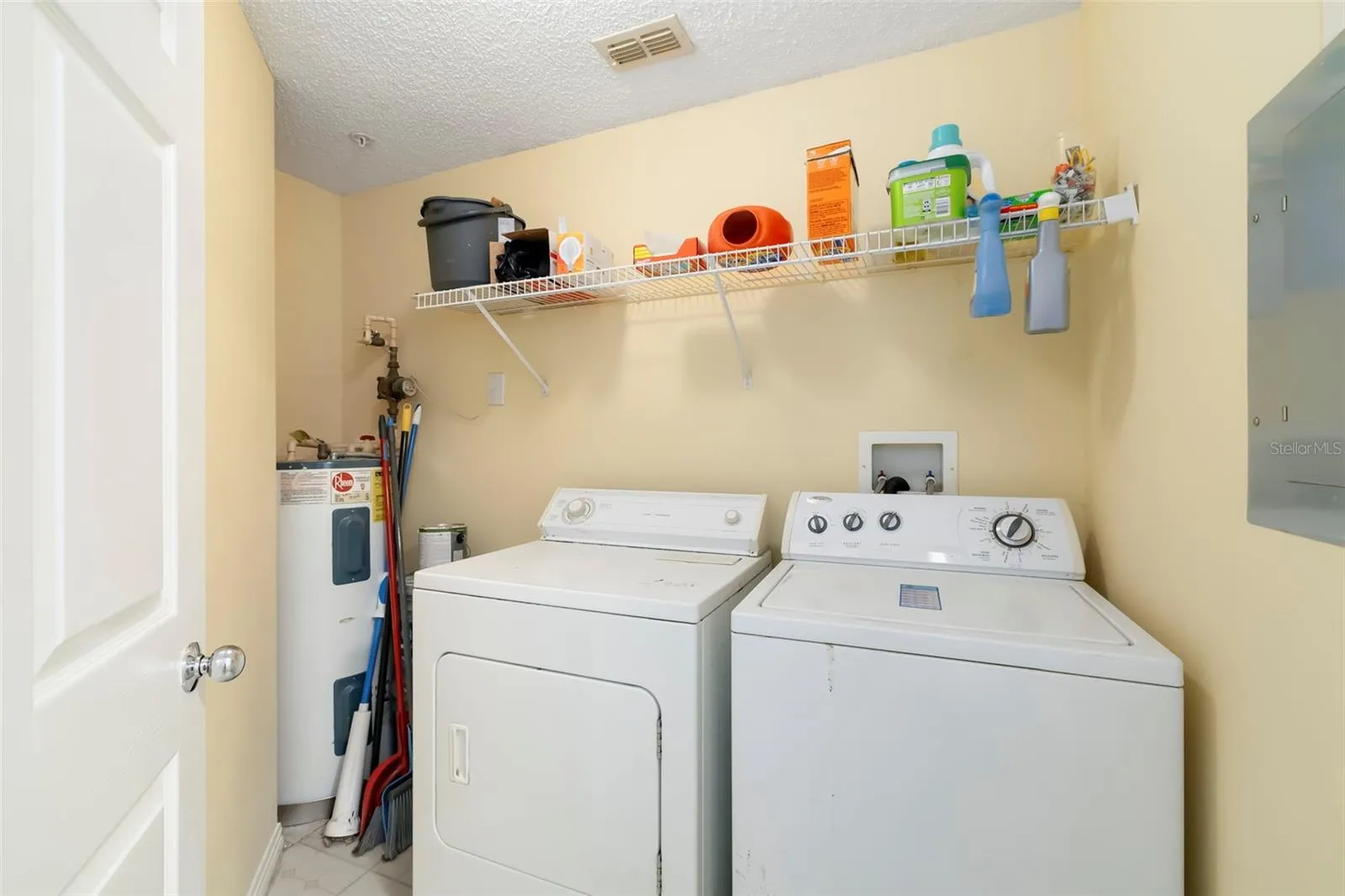 Laundry Closet.